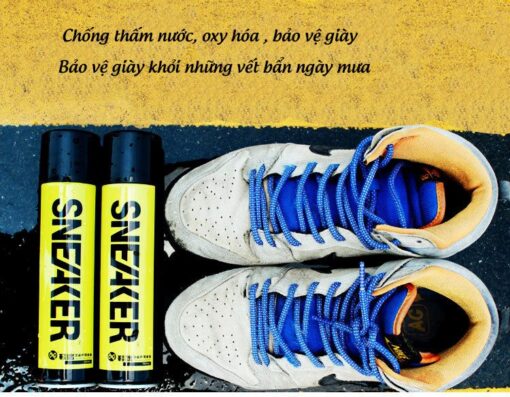 Chai xịt phủ nano Sneaker chống thấm nước cho giày thể thao, túi xách